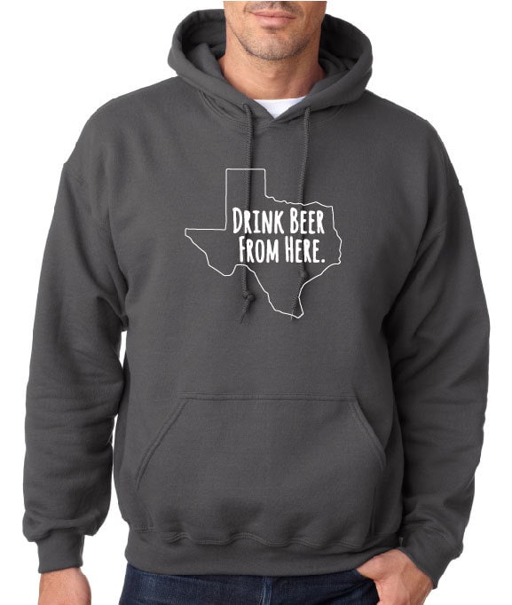 Craft Beer Hoodie - Texas - Tx - Bier Trinken Von Hier von hopcloth