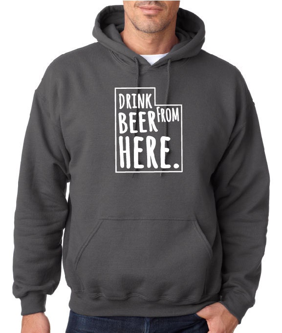 Craft Beer Hoodie - Utah - Ut - Bier Von Hier Trinken von hopcloth