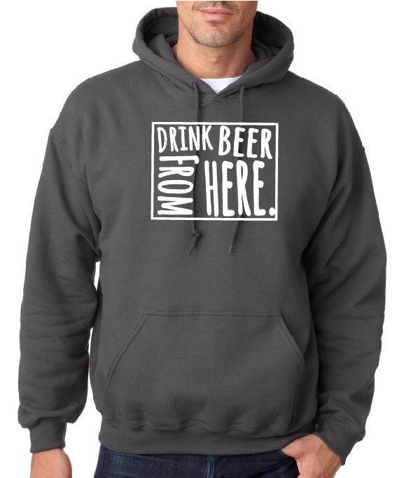 Craft Beer Hoodie - Wyoming - Wy - Bier Trinken Von Hier von hopcloth