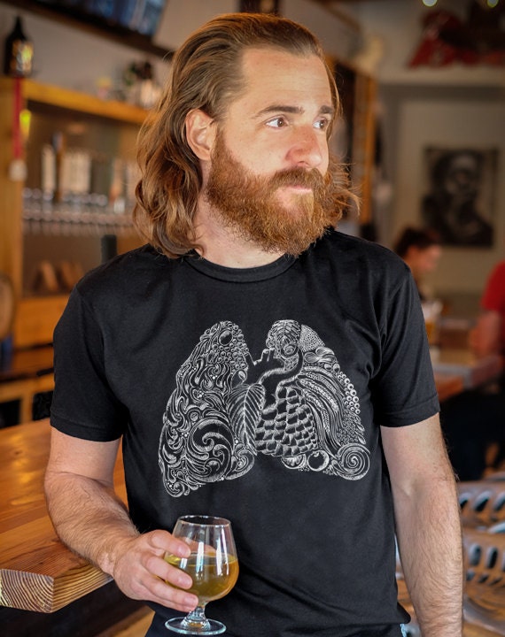 Craft Beer T-Shirt - Herz Und Lunge von hopcloth