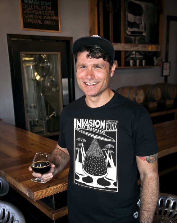 Craft Beer T-Shirt - Invasion Of The Funk, Biertrinker Bierliebhaber Biershirt Biergeschenke Bier T-Shirts Homebrewer Shirt Bierbrauen von hopcloth