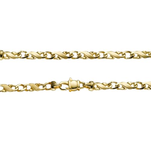 hoplo holzenplotz Goldkette Rockwell Kette Halskette Breite 3,5mm - 585-14 Karat Gold, Kettenlänge:21 cm Armkette hoplo holzenplotz Goldkette Rockwell Kette Halskette Breite 3,5mm - 585-14 Karat Gold, Kettenlänge:21 cm Armkette von hoplo holzenplotz