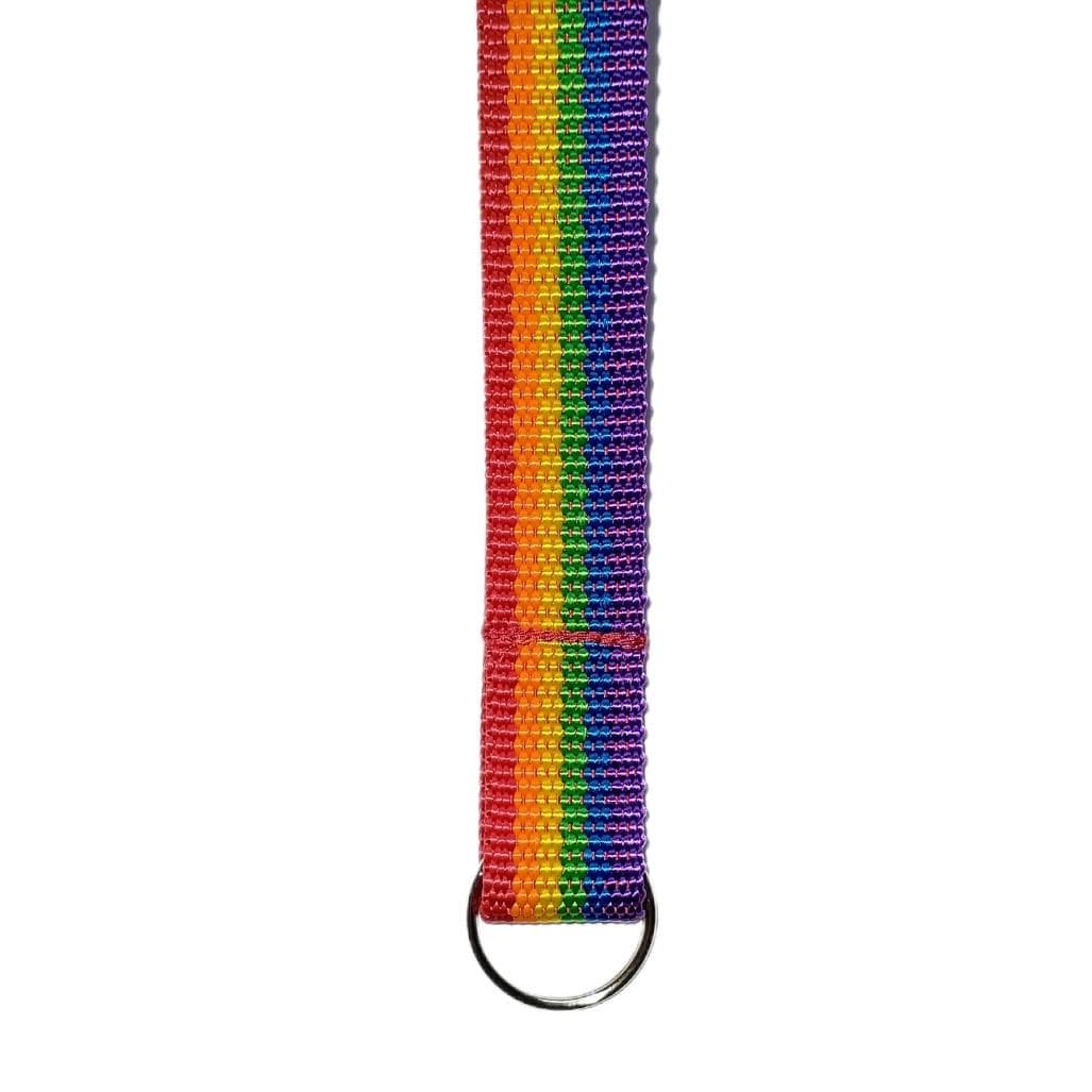 Schlüsselband Regenbogen Schlüsselband Regenbogen von hopstaschen