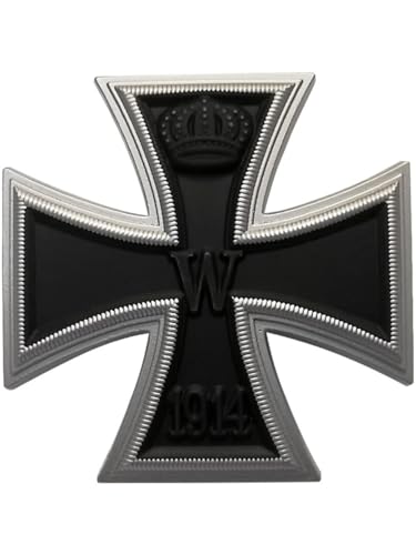1 x Brosche Erster Klasse Deutsches Eisernes Kreuz 1914 4,5 x 4,5 cm, Resin 1 x Brosche Erster Klasse Deutsches Eisernes Kreuz 1914 4,5 x 4,5 cm, Resin von horlirty