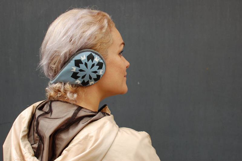 Weihnachtsgeschenk Mit Weihnachtsschneeflocke, Wolle Ohrenschützer von hotearwarmer