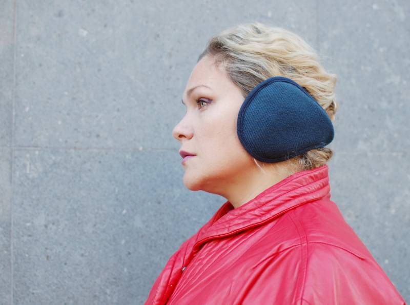 Wollstoff Ohrenwärmer in Winter Style Wollstoff Ohrenwärmer in Winter Style von hotearwarmer