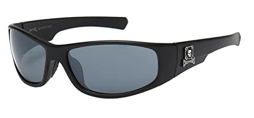 hotrodspirit Sonnenbrille, Marke Choppers, schwarzer Zweig, Totenkopf und Malteserkreuz, Schwarz , Einheitsgröße hotrodspirit Sonnenbrille, Marke Choppers, schwarzer Zweig, Totenkopf und Malteserkreuz, Schwarz , Einheitsgröße von hotrodspirit