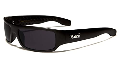 hotrodspirit - Sonnenbrille LOCS Classic schwarz Rocker Herren Biker, Schwarz , Einheitsgröße hotrodspirit - Sonnenbrille LOCS Classic schwarz Rocker Herren Biker, Schwarz , Einheitsgröße von hotrodspirit