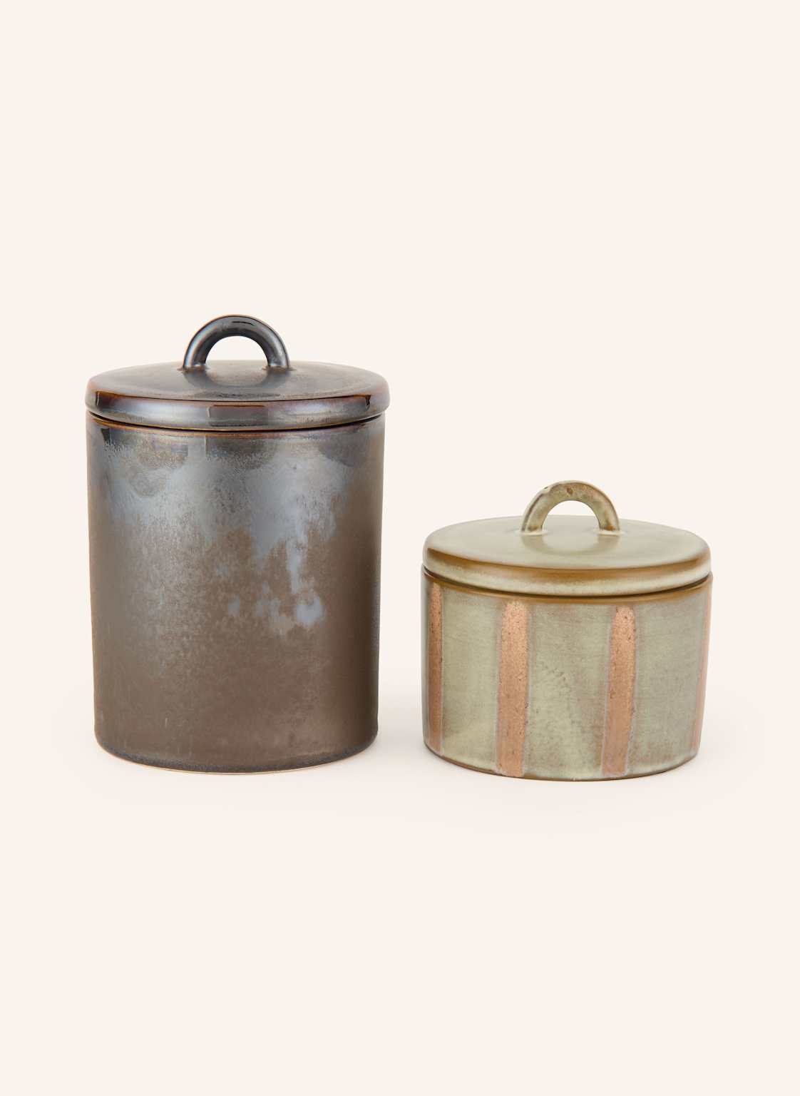 House Doctor 2er-Set Aufbewahrungsboxen Hdtallic schwarz von house doctor