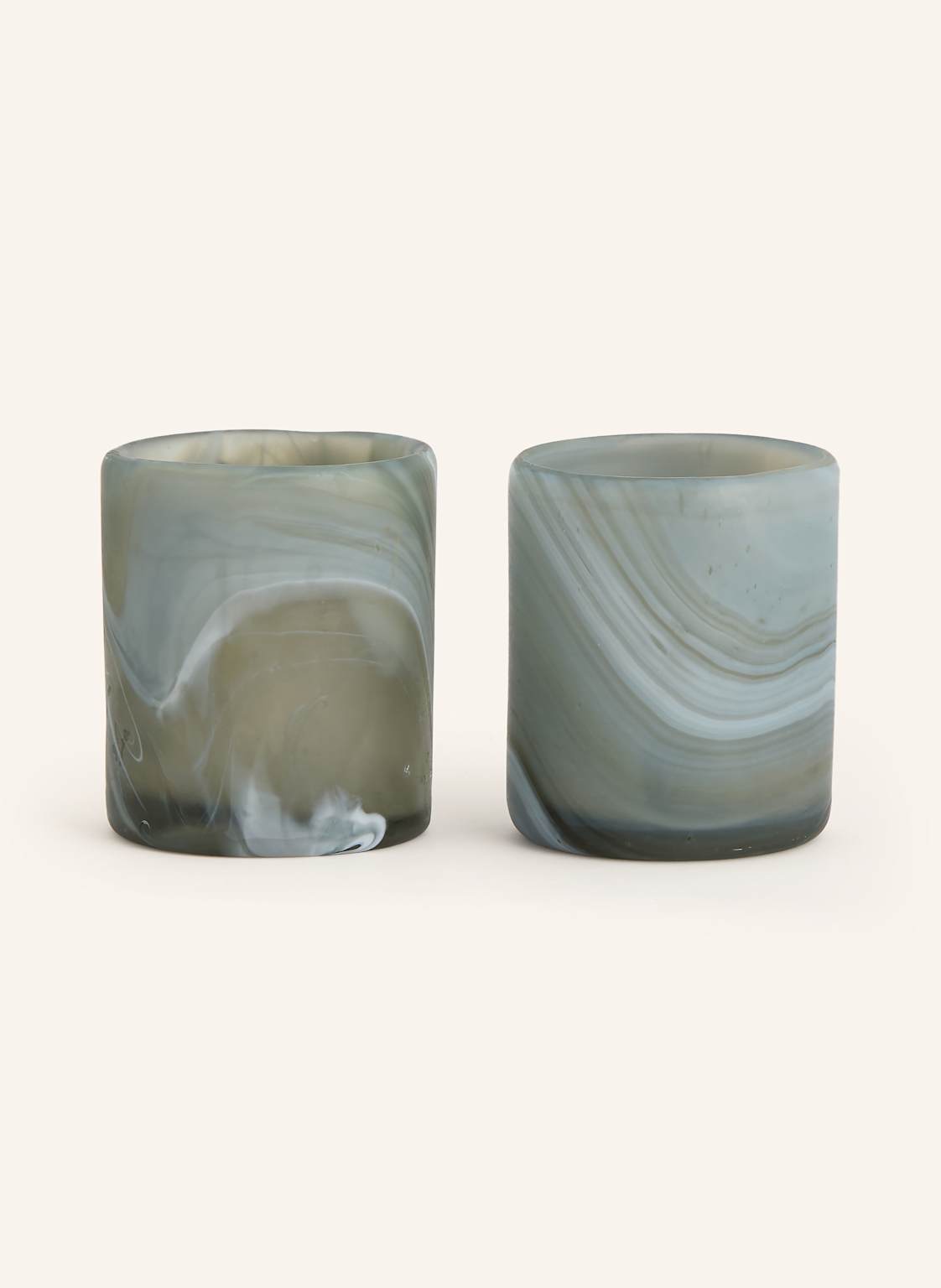House Doctor 2er-Set Teelichthalter Hdkae grau von house doctor