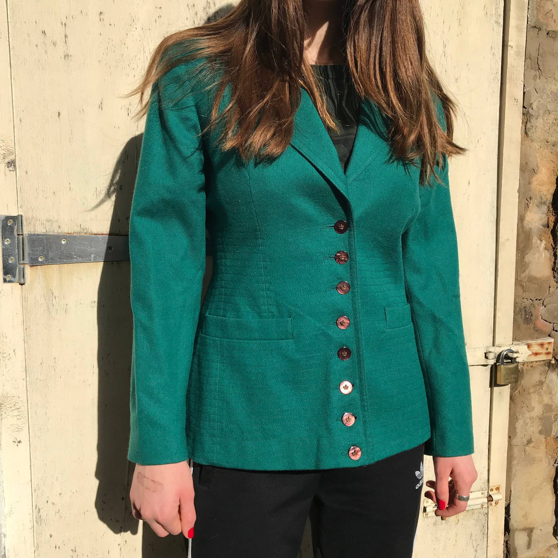 Grüne Wolljacke Uk 12 Grüne Wolljacke Uk 12 von houseofceleste