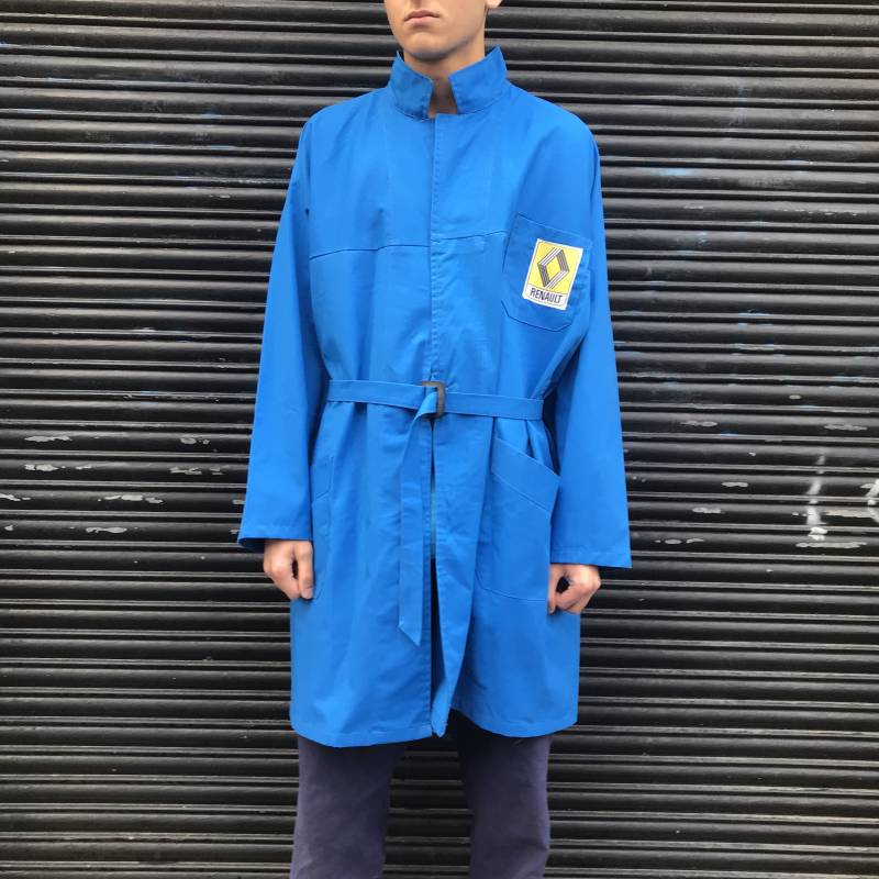 Lange Blaue Workwear Jacke. Xl Renault Lange Blaue Workwear Jacke. Xl Renault von houseofceleste