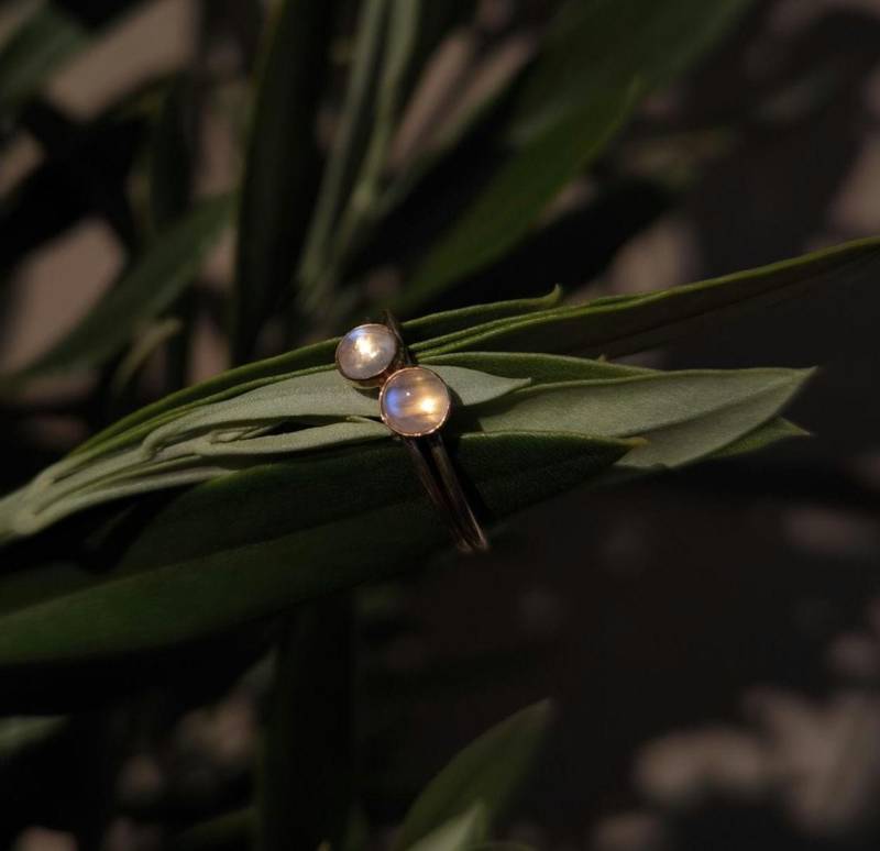 Mondsteinring, June Birthstone Ring, Zierlicher Mondstein Ring, Verlobungsring, Stacking Gold Filled Boho Ring Mondsteinring, June Birthstone Ring, Zierlicher Mondstein Ring, Verlobungsring, Stacking Gold Filled Boho Ring von howlingwolfjewellery
