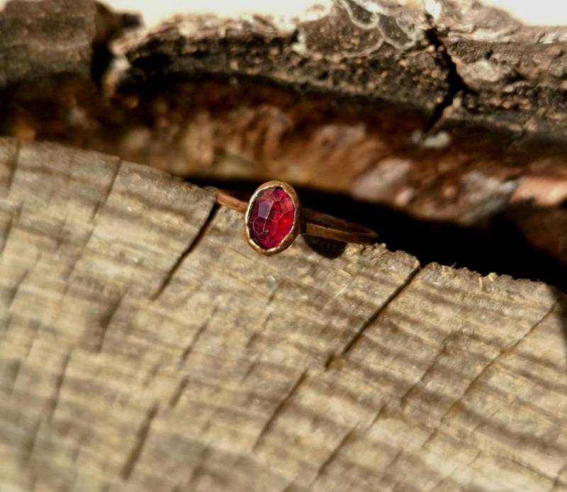 Turmalin, Turmalinring, Us 7.25, Tourmaline, Statementring, Kupferring, Boho Ring, Faceted Crystal Pink Tourmaline Turmalin, Turmalinring, Us 7.25, Tourmaline, Statementring, Kupferring, Boho Ring, Faceted Crystal Pink Tourmaline von howlingwolfjewellery