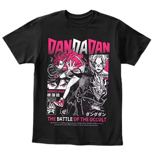Dandadan Okarun T-Shirt Black L Dandadan Okarun T-Shirt Black L von huUKH7HGT