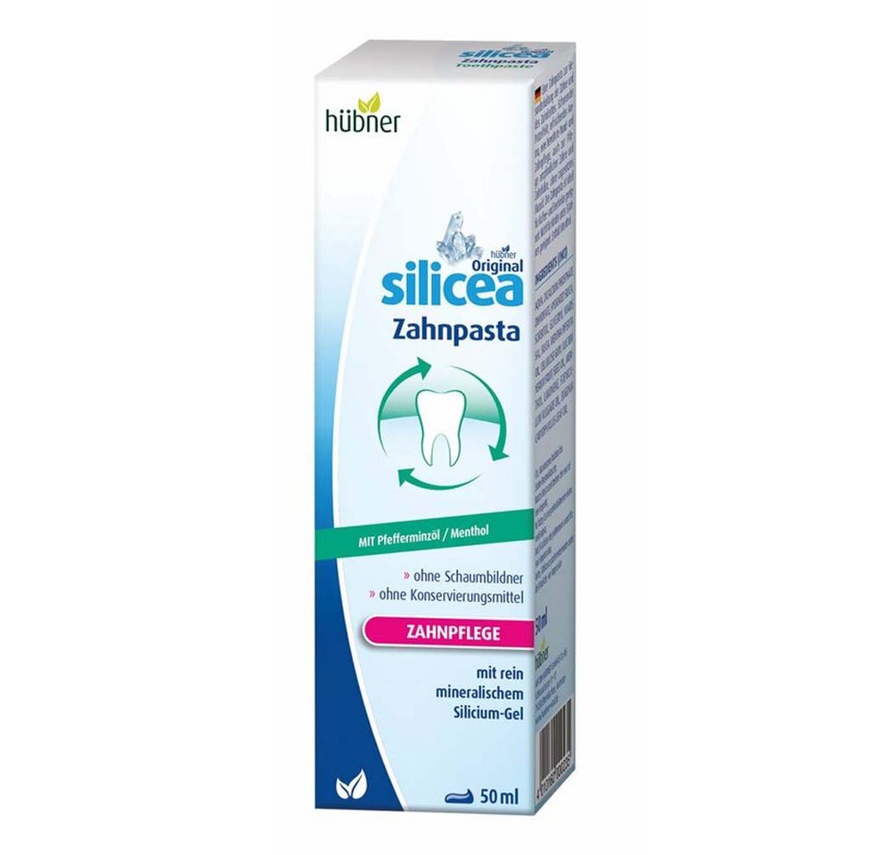 hübner Zahnpasta Zahncreme mild - Silicea mit Pfefferminzöl 50ml 2er Pack hübner Zahnpasta Zahncreme mild - Silicea mit Pfefferminzöl 50ml 2er Pack von hübner