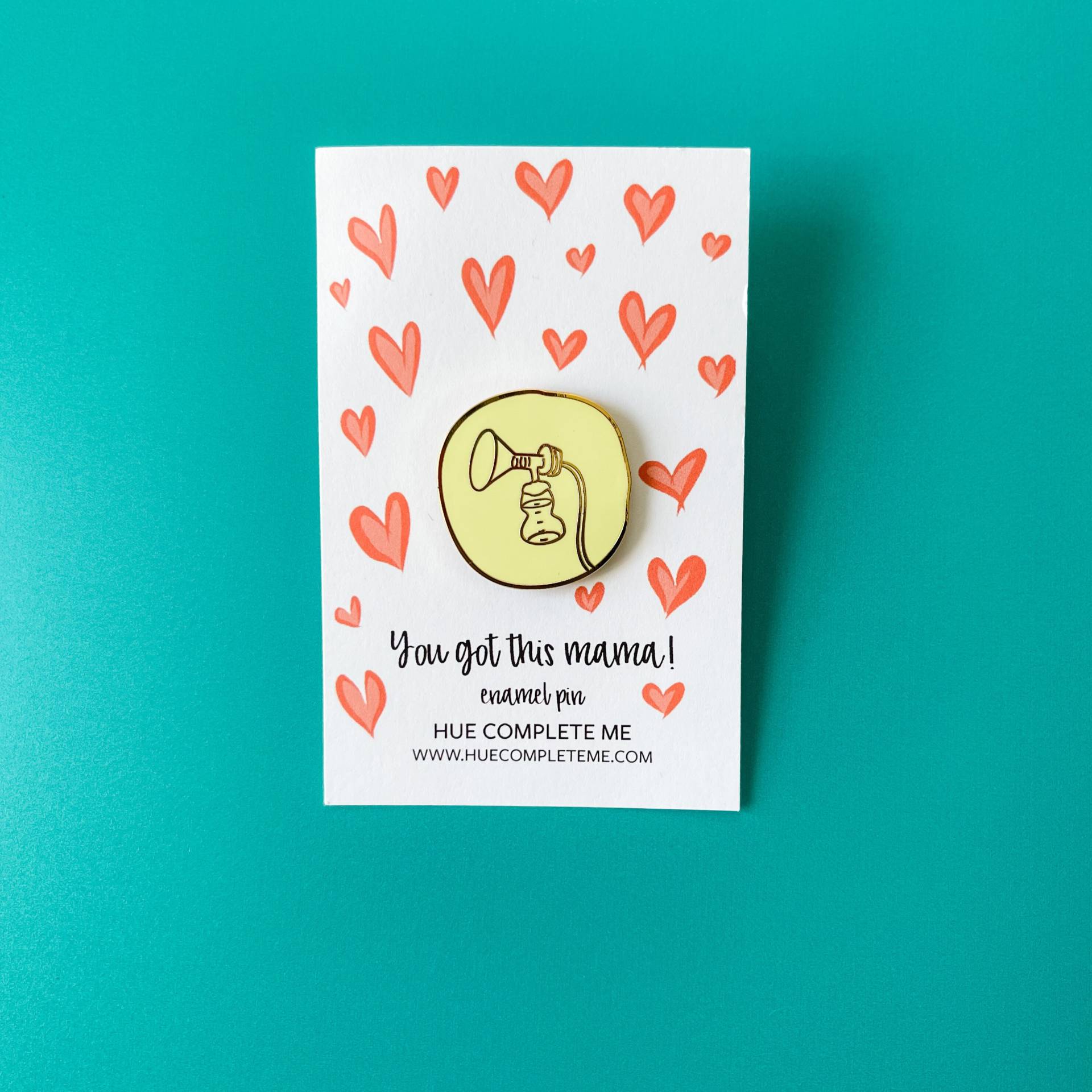 Milch Pumpe Emaille Pin Stillen Geschenk Neue Mama Für Baby Shower Muttertag von huecompleteme
