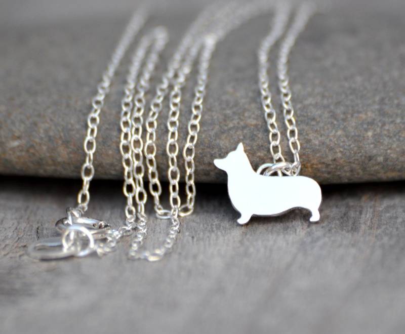 Corgis Halskette in Sterling Silber von huiyitan