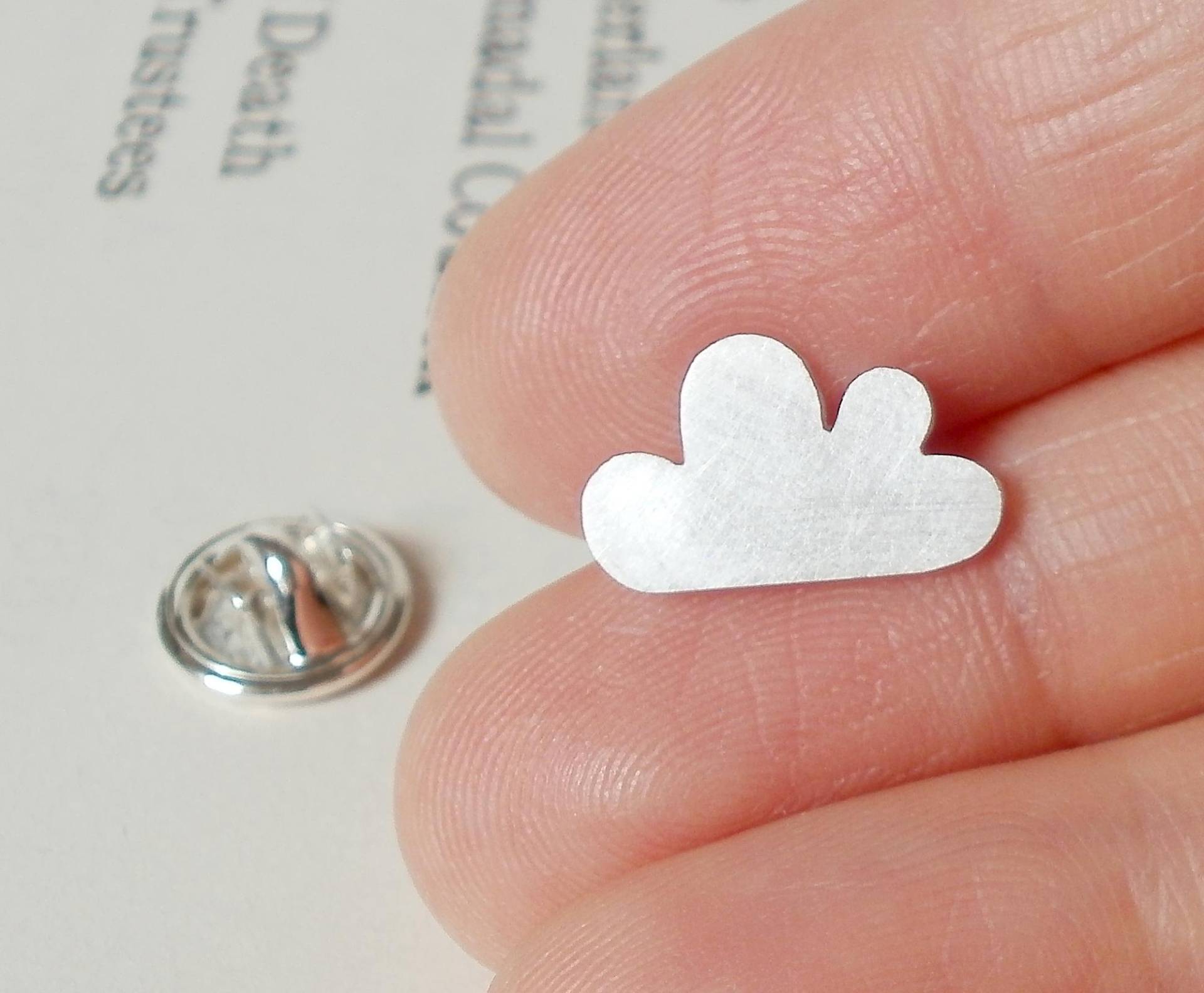 Wolke Anstecknadel/Aus 925Er Silber von huiyitan