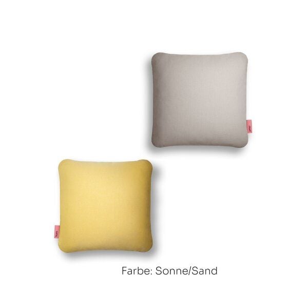 hum Kissen Premium Outdoor-Kissen in 40x40 zweifarbig - Made in Germany von hum Kissen