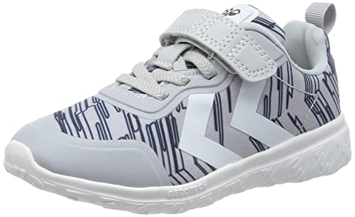 HUMMEL ACTUS Print Recycled JR Sneaker, LUNAR Rock, 26 EU von hummel