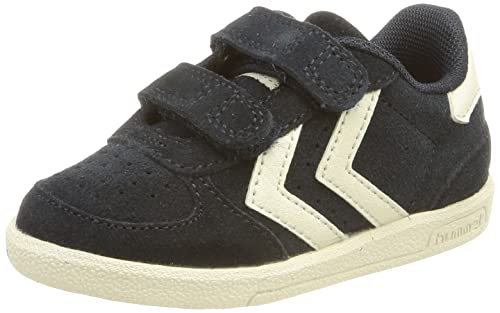 hummel Victory Suede Unisex Kinder Athleisure Sneaker Klettverschluss von hummel