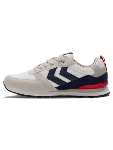 HUMMEL Unisex Monaco 86 Sneaker, White Blue Red, 45 EU von hummel