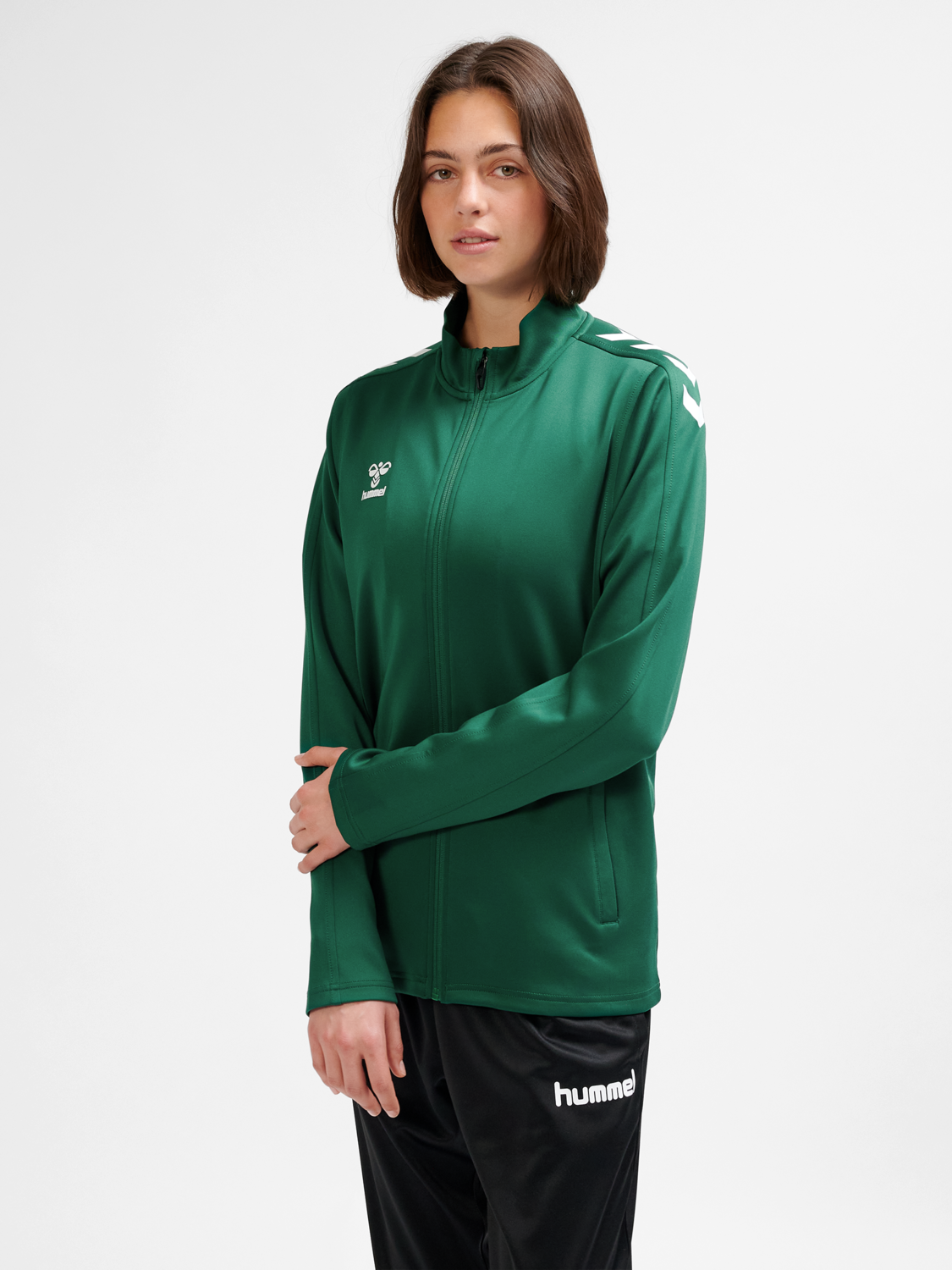 Hmlcore XK Poly ZIP Sweat Woman von hummel