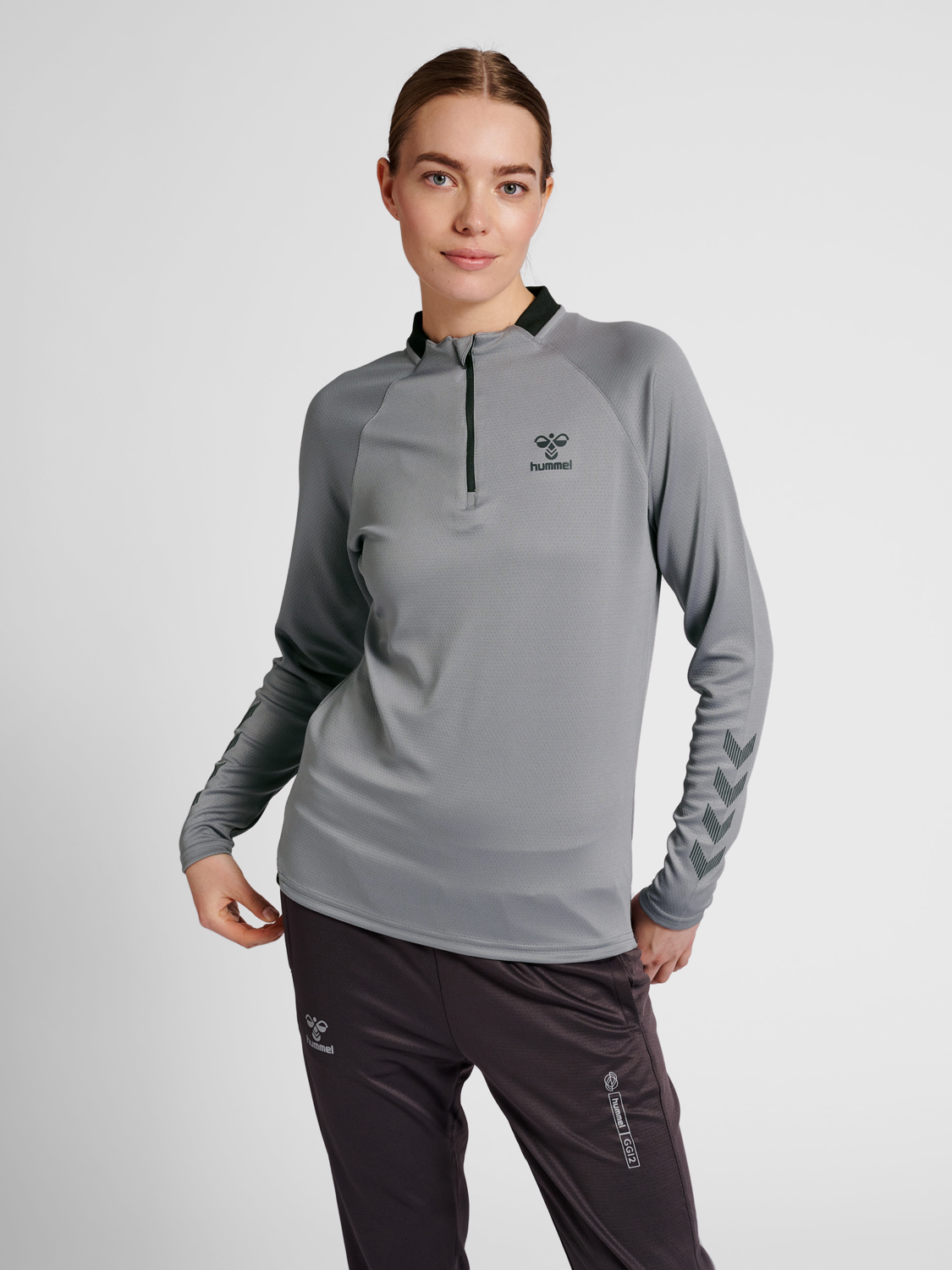 Hmlgg12 Action 1/2 ZIP Sweat Woman von hummel