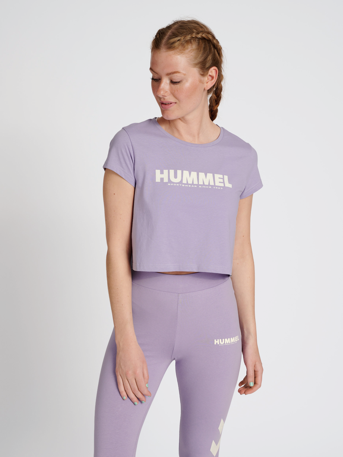 Hmllegacy Woman Cropped T-shirt von hummel