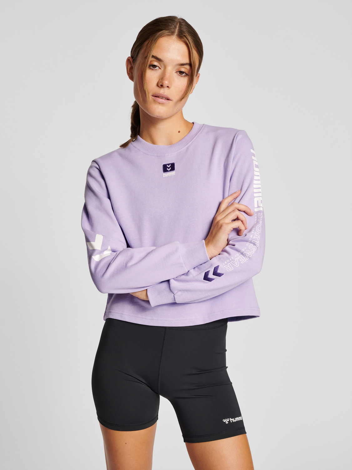 Hmllgc Lula Cropped Sweatshirt von hummel