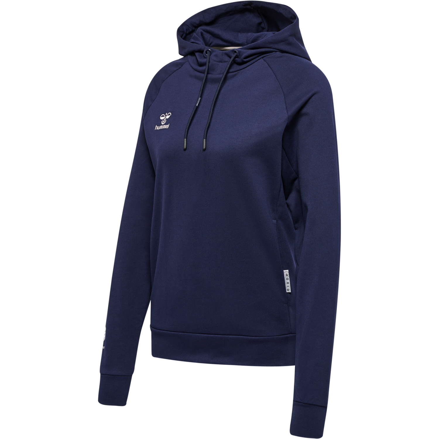 Hmlmove Grid Cotton Hoodie Woman von hummel