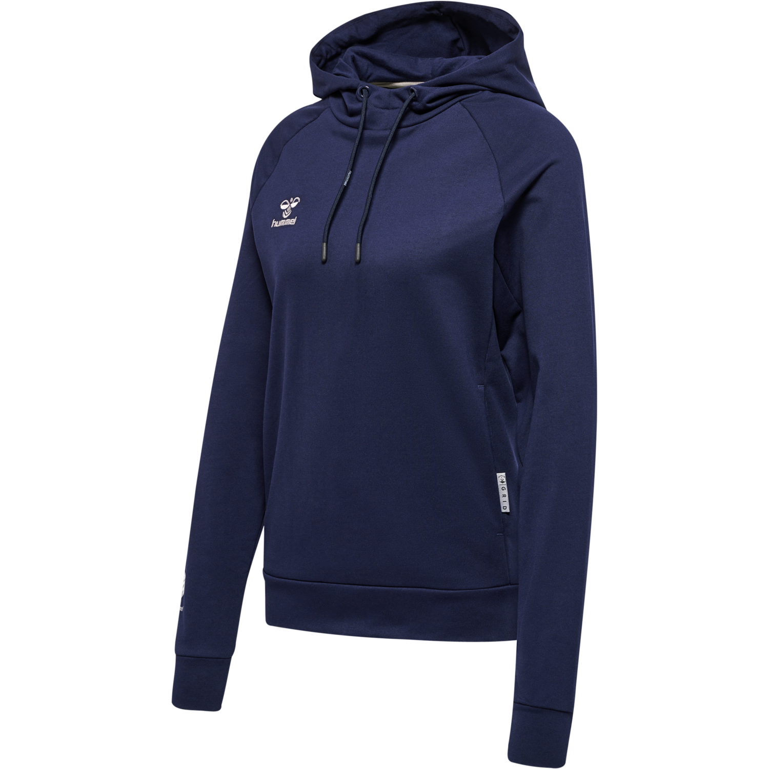 Hmlmove Grid Cotton Hoodie Woman von hummel