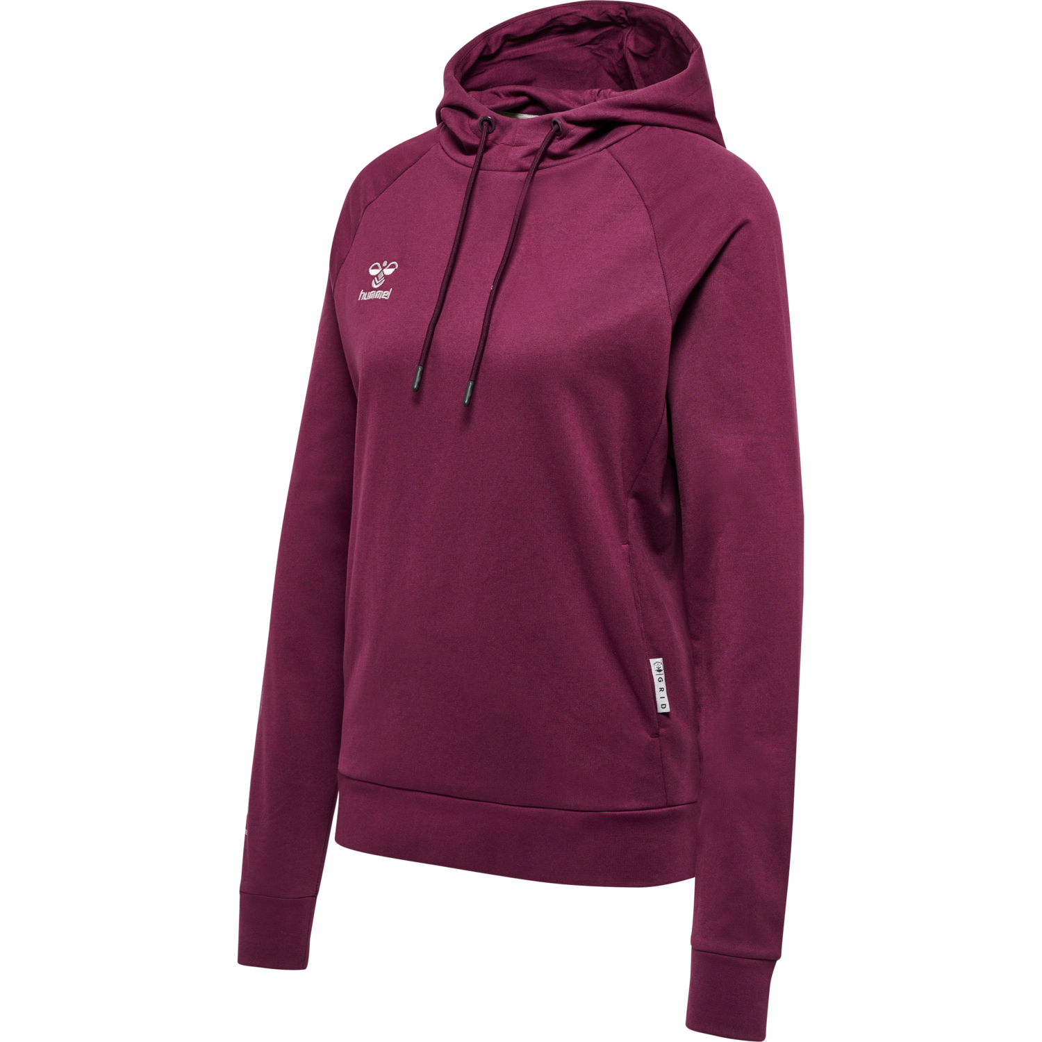 Hmlmove Grid Cotton Hoodie Woman von hummel