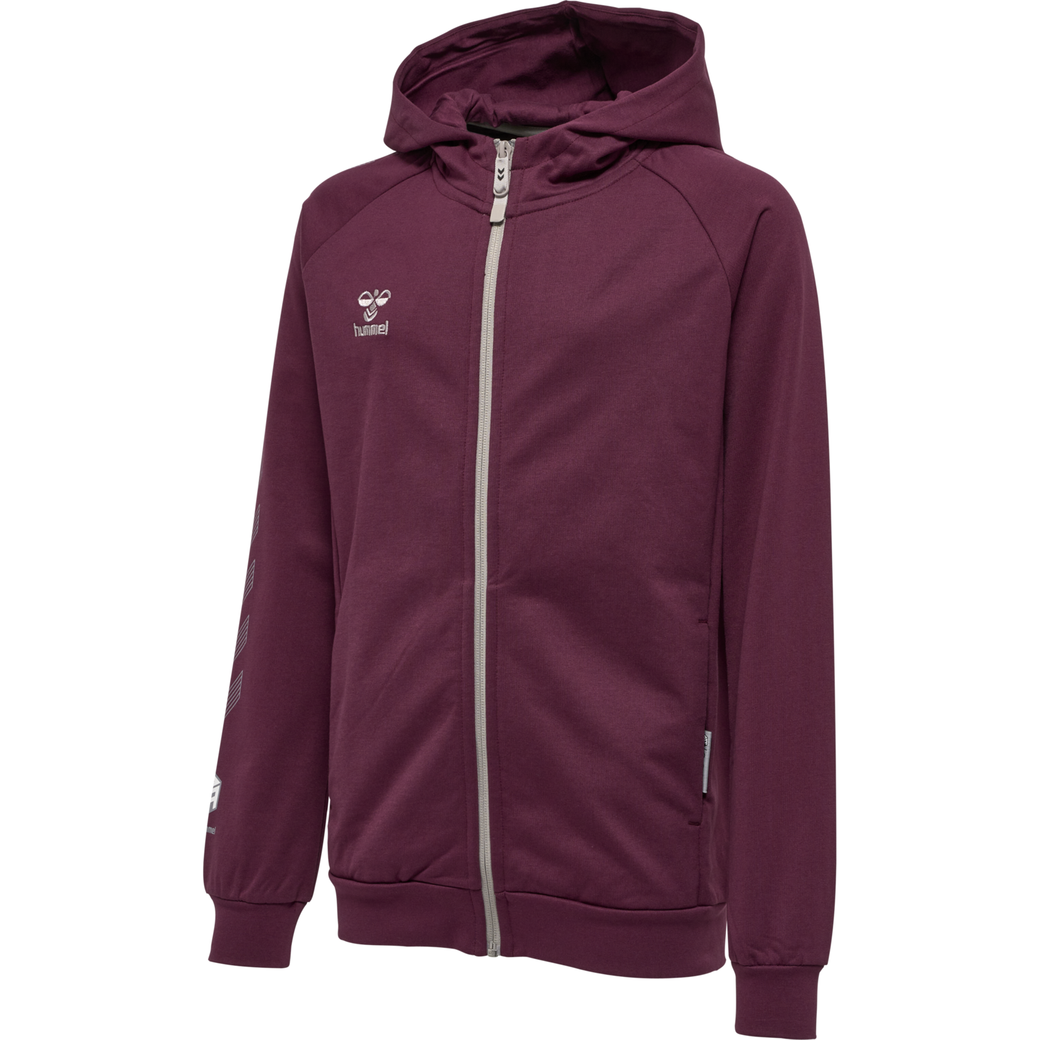 Hmlmove Grid Cotton ZIP Hoodie Kids von hummel