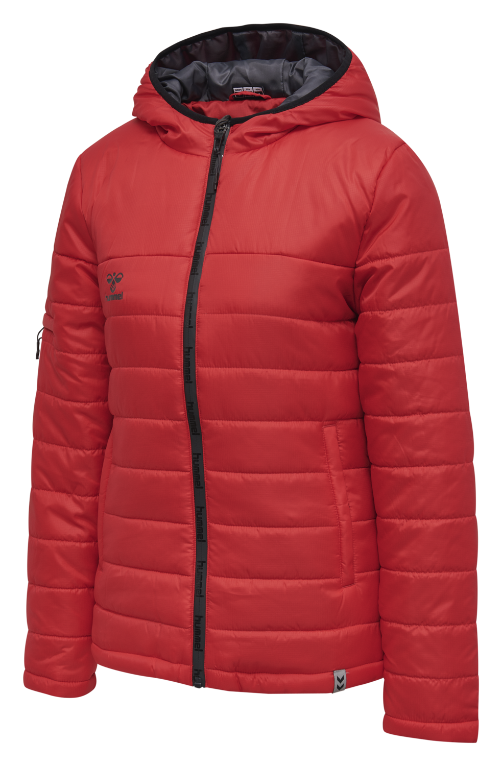 Hmlnorth Quilted Hood Jacket Woman von hummel