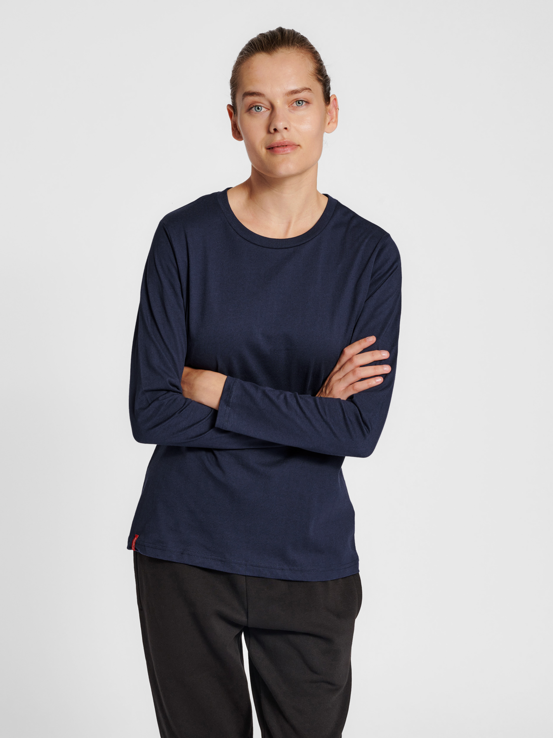 Hmlred Basic T-shirt L/S Woman von hummel