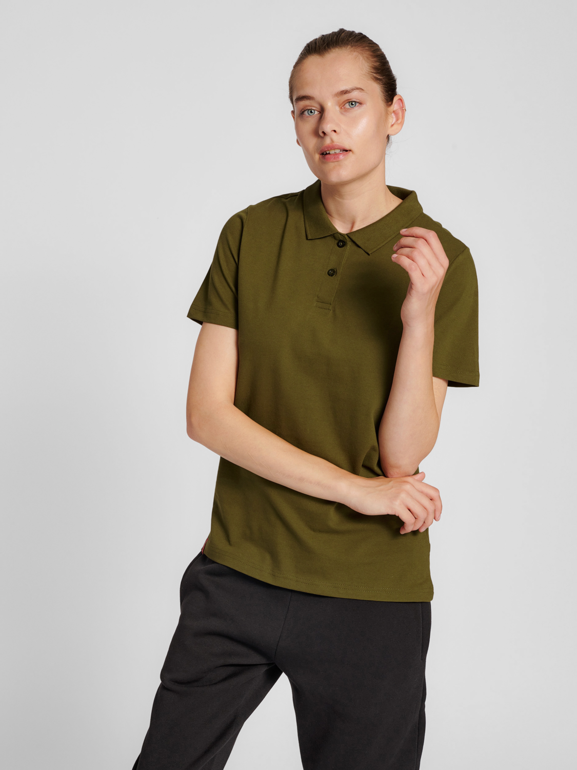 Hmlred Stretch Polo Woman von hummel