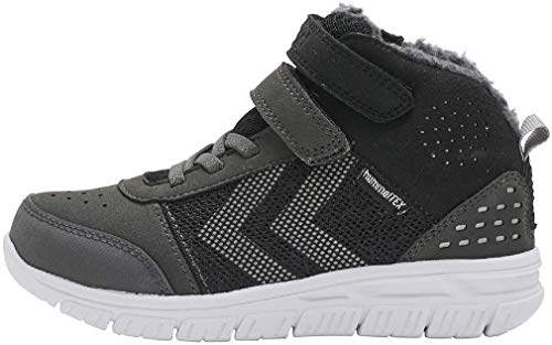 Hummel Crosslite Winter Mid Tex Jr - asphalt/black von hummel