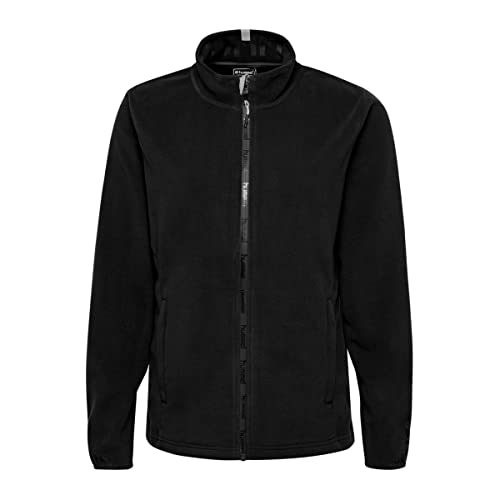 Hummel Damen Fleecejacke North Full Zip 206694 Black/Asphalt XL von hummel