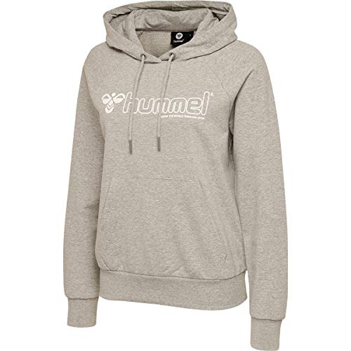 Hummel Damen Hoodie Noni 206524 Grey Melange M von hummel