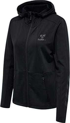 Hummel Damen Kapuzenjacke Selby Zip Hoodie 207687 Black M von hummel