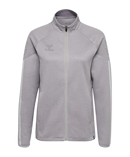 Hummel Damen Trainingsjacke CIMA Zip 205495 Cadet Melange M von hummel