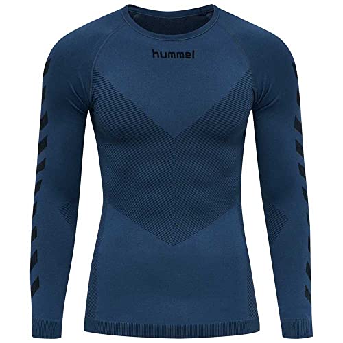 Hummel First Seamless Longsleeve Blau F7642 M-L EU von hummel