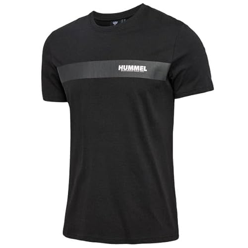 hummel Herren Shirt Sean schwarz/weiß L von hummel