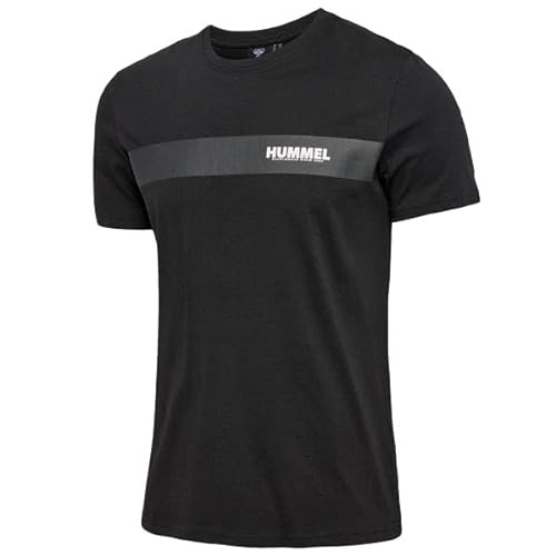 hummel Herren Shirt Sean schwarz/weiß M von hummel