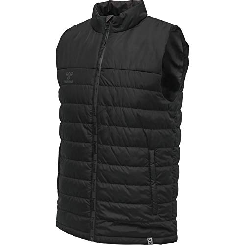 Hummel Herren Steppweste North 206691 Black/Asphalt XXL von hummel