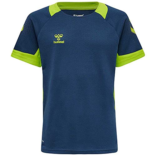 hummel Hmllead Jersey Unisex Kinder Multisport Trikot Mit Beecool Technologie von hummel