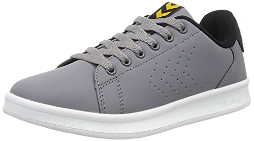 Hummel Unisex Busan Synth. Nubuck Sneaker, Frost Gray, 38.5 EU von hummel