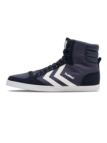 hummel Unisex Hummel Slimmer Stadil High High-Top, Dress Blue White Kh, 48 EU von hummel